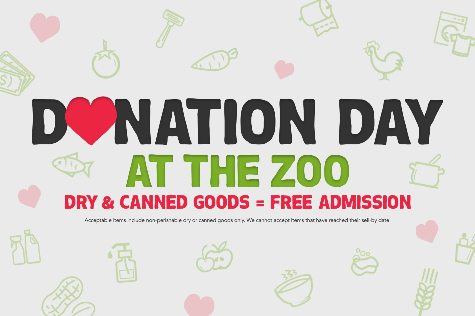 Donation Day at the Zoo